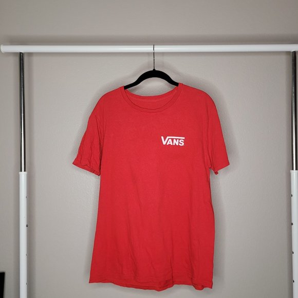 New Vans Staff Tee Red - Picture 2 of 2